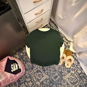 TNA Forest Green Kids Tee